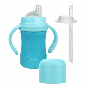 Sprout Ware Sip & Straw Cup - Aqua