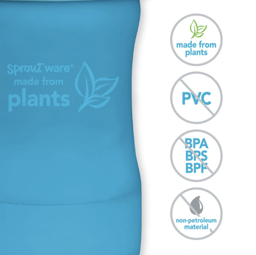 Sprout Ware Sip & Straw Cup - Aqua