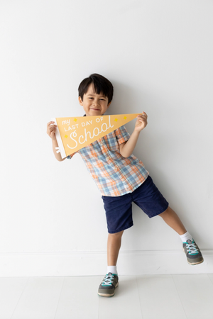 First And Last Day Pennant Flags