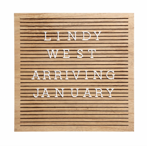 Natural Wood Letterboard