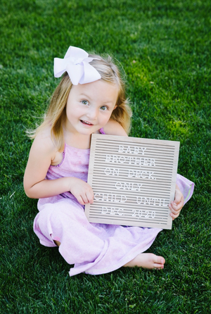 Natural Wood Letterboard