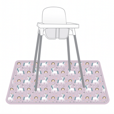 Waterproof Splash Mat - Unicorn Wishes