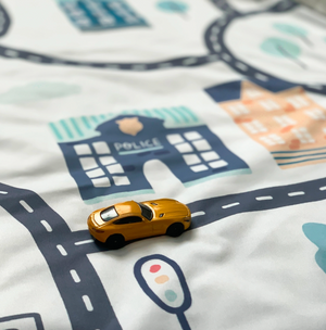 Waterproof Splash Mat - Tiny Town