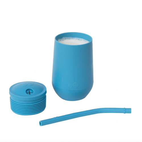 Happy Cup + Straw System- Blue
