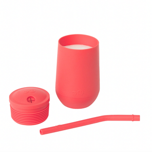 Happy Cup + Straw System- Coral