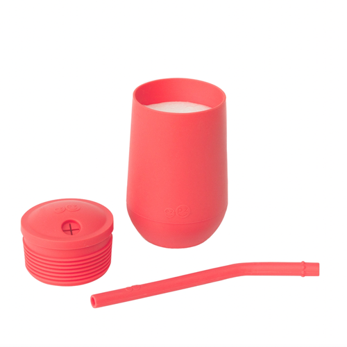 Happy Cup + Straw System- Coral