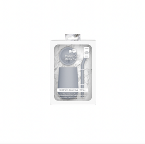 Happy Cup + Straw System- Pewter