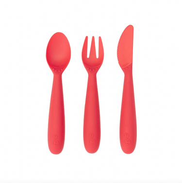 Happy Utensils- Coral