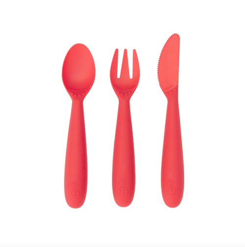 Happy Utensils- Coral