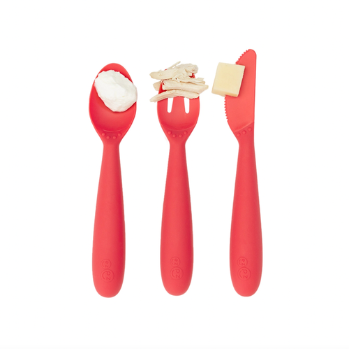 Happy Utensils- Coral