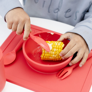 Happy Utensils- Coral