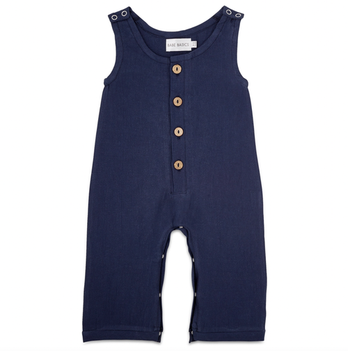 Pants Romper - Navy