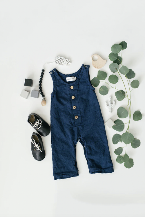 Pants Romper - Navy