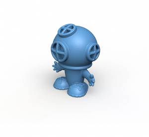 Bathtub Pals - Blue Diver