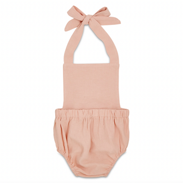 Summer Baby Romper - Blush