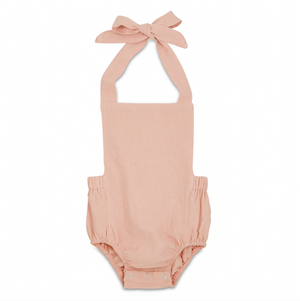 Summer Baby Romper - Blush