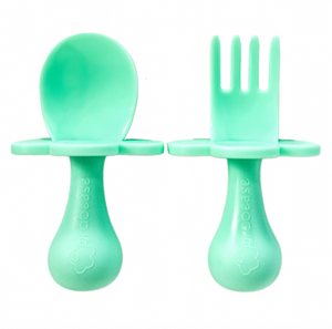 Toddler Fork & Spoon Set - Mint To Be