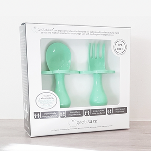 Toddler Fork & Spoon Set - Mint To Be