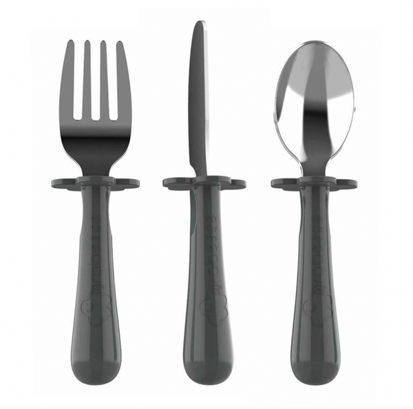 Stainless Steel Utensils - Gray