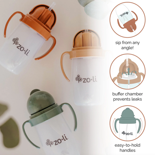 Bot 2.0 Straw Sippy Cup - Copper Dust