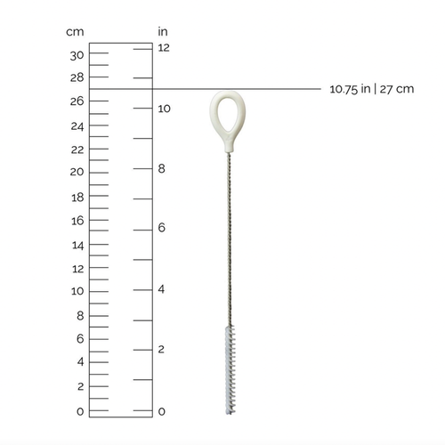Straw Cleaning Brushes - Green + White