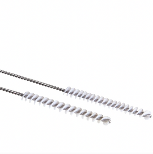 Straw Cleaning Brushes - Green + White