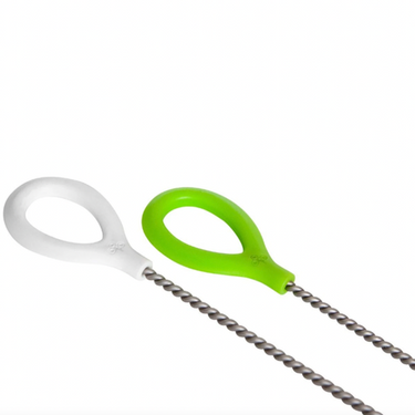 Straw Cleaning Brushes - Green + White
