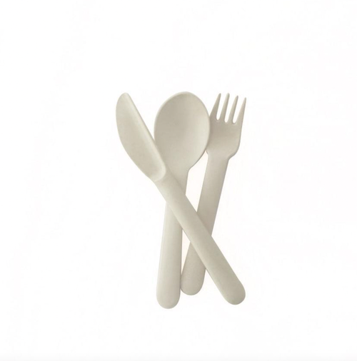 Kids Cutlery Set - Off White