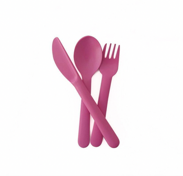 Kids Cutlery Set - Rose