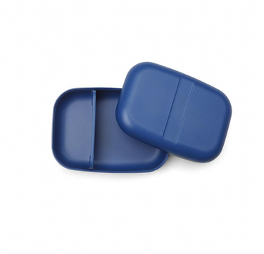 Kids Rectangular Bento Lunch Box - Royal Blue