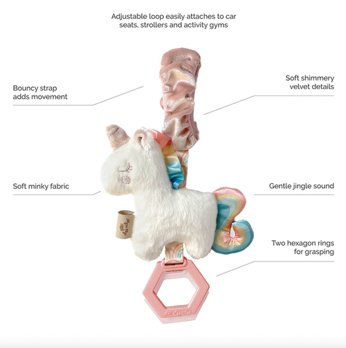 Friends Ritzy Jingle Travel Toy - Unicorn