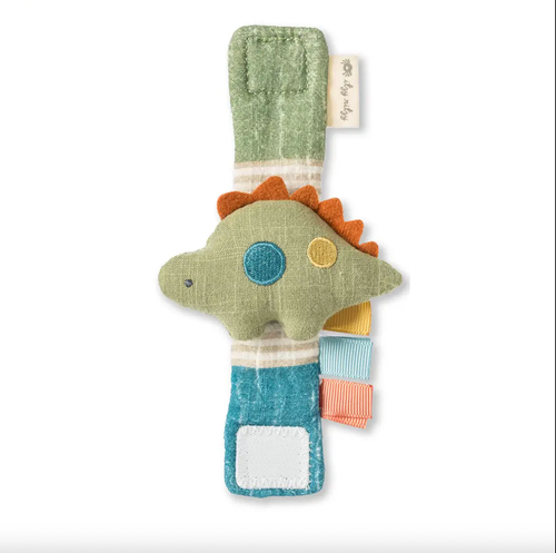 Bitzy Wrist Rattle - Dino