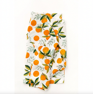 Fresh Clementine Swaddle
