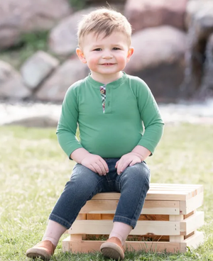 Boys Medium Wash Pull-On Jeans