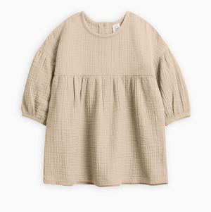 Muslin Ophelia Dress - Clay