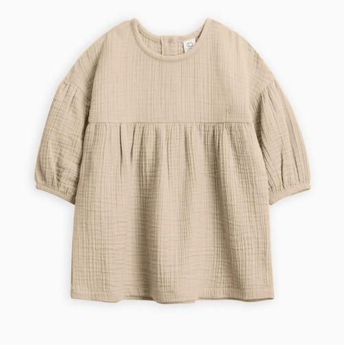 Muslin Ophelia Dress - Clay