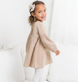 Muslin Ophelia Dress - Clay