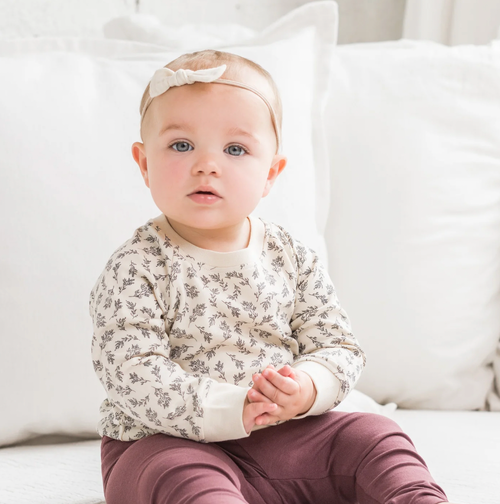 Portland Pullover - Veronia Floral/Pewter