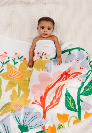 Cottage Garden Swaddle