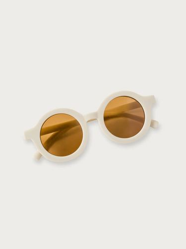 Baby + Toddler || Round Sunglasses - Cream