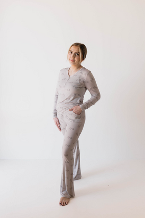 Women's Long Sleeve Bamboo Pajama  | Arm Day