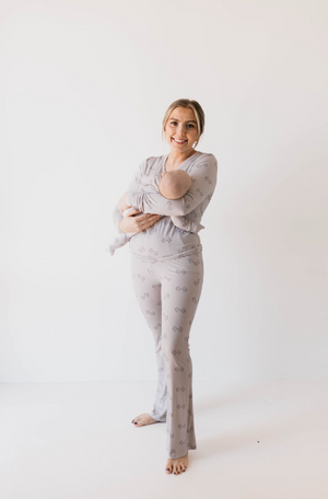 Women's Long Sleeve Bamboo Pajama  | Arm Day