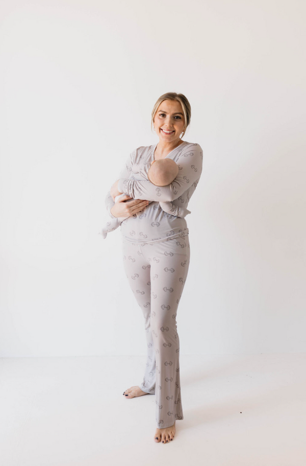 Women's Long Sleeve Bamboo Pajama  | Arm Day
