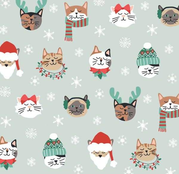 Purr The Halls (Knotted Hat)