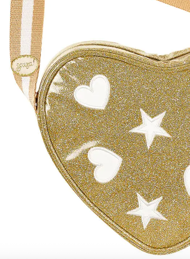 Hearts & Stars Purse for babies, stylish and playful bag perfect for little ones.