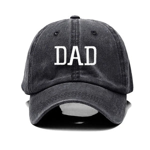 Embroidered Cotton Baseball Cap MOM and DAD