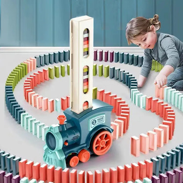 Toy Train "Domino Row" for Children - MOOGCO Baby