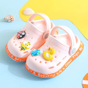 Kids Rubber Jelly Clogs – Fun & Comfy (1–6 Years)
