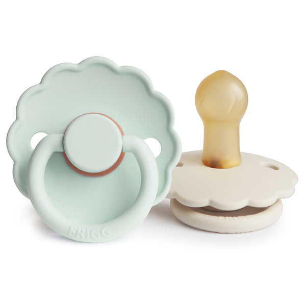 FRIGG Daisy Natural Rubber Pacifier 2-Pack