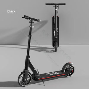 Foldable Kick Scooter for Kids & Adults – 2-Wheel Scooter